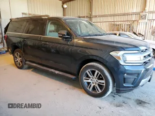 2024 Ford Expedition Max XLT with VIN 1FMJK1H80REA52884, listed as a Copart auction lot 42295015 with 17,469 mi miles and Salvage title. Bid and sale history available at DreamBid. Image 4.