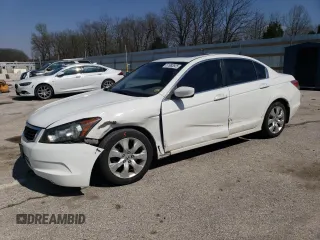 2008 Honda Accord EX-L z VIN JHMCP268X8C068963, wystawiony jako Copart lot #51983925 z przebiegiem 186 115 mil mil oraz Szkoda całkowita • Salvage title. Historia ofert i sprzedaży dostępna na DreamBid. Obrazek 1.