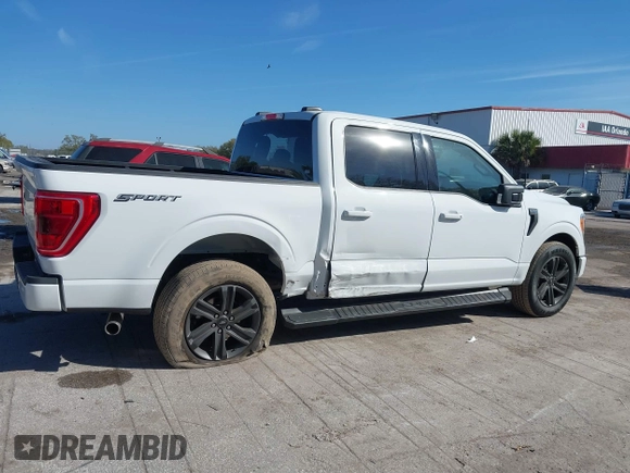 2023 Ford F-150 XL with VIN 1FTEW1C57PFC48190, listed as a IAAI auction lot 41696009 with 34,776 mi miles and . Bid and sale history available at DreamBid. Image 13.