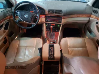 1998 BMW 5 Series 528iA with VIN WBADD6328WBW40098, listed as a Copart auction lot 52914675 with 249,562 mi miles and Salvage Title. Bid and sale history available at carsss.com. Image 8.