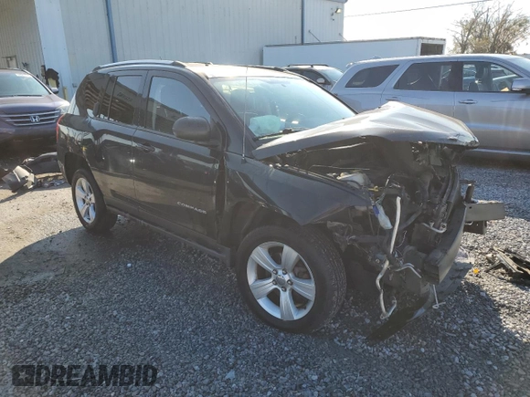 2013 Jeep Compass Sport with VIN 1C4NJDBB7DD271807, listed as a Copart auction lot 88464595 with 0 mi miles and Salvage Title. Bid and sale history available at carsss.com. Image 4.