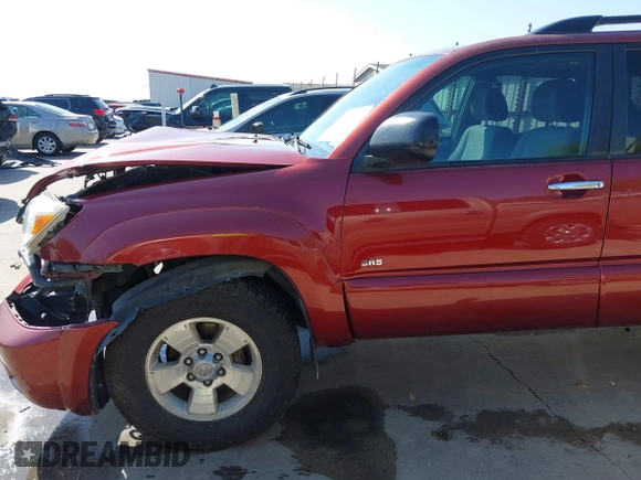 2006 Toyota 4Runner SR5 with VIN JTEZU14R568059478, listed as a IAAI auction lot 41865355 with 184,222 mi miles and . Bid and sale history available at DreamBid. Image 17.