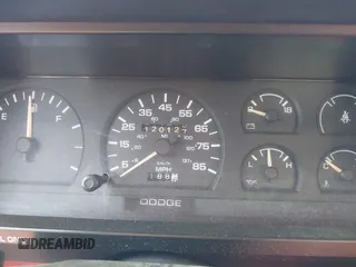 1991 Dodge Dakota "S" with VIN 1B7FL26X4MS257044, listed as a IAAI auction lot 42038980 with 120,127 mi miles. Bid and sale history available at carsss.com. Image 7.