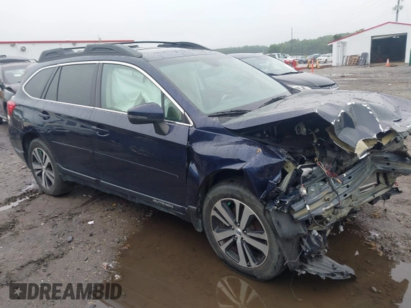 2018 Subaru Outback Limited z VIN 4S4BSANC0J3243850, wystawiony jako IAAI lot #42358018 z przebiegiem 120 341 mil mil oraz . Historia ofert i sprzedaży dostępna na DreamBid. Obrazek 1.