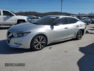 2017 Nissan Maxima S with VIN 1N4AA6AP3HC415426, listed as a Copart auction lot 46615205 with 54,250 mi miles and Salvage Title. Bid and sale history available at DreamBid. Image 1.