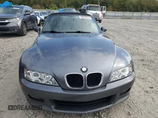 2001 BMW Z3 2.5i with VIN WBACN33451LM00633, listed as a Copart auction lot 78975674 with 123,047 mi miles and Salvage Title. Bid and sale history available at carsss.com. Image 5.
