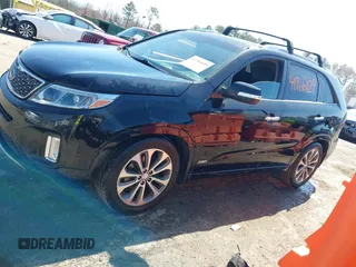 2014 Kia Sorento SX Limited with VIN 5XYKWDA74EG548613, listed as a IAAI auction lot 41766029 with 155,467 mi miles. Bid and sale history available at carsss.com. Image 14.