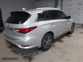 2017 Infiniti QX60 with VIN 5N1DL0MM2HC530837, listed as a IAAI auction lot 41757672 with 49,036 mi miles. Bid and sale history available at carsss.com. Image 4.