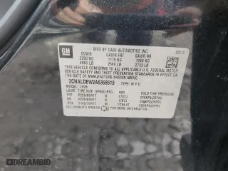 2010 Chevrolet Equinox LT w/1LT with VIN 2CNALDEW2A6368619, listed as a Copart auction lot 43644985 with 157,771 mi miles and Salvage Title. Bid and sale history available at carsss.com. Image 13.