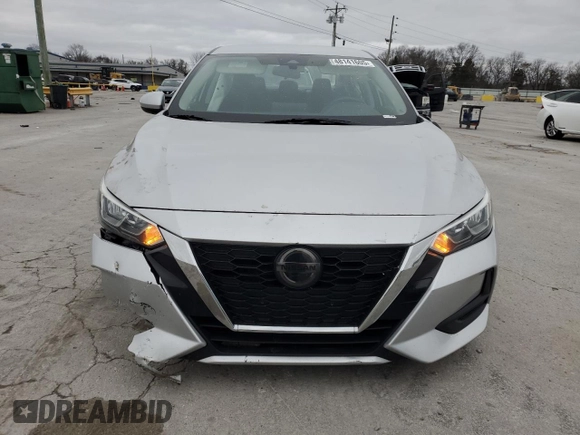 2021 Nissan Sentra SV with VIN 3N1AB8CV9MY286143, listed as a Copart auction lot 48141605 with 71,446 mi miles and Salvage Title. Bid and sale history available at carsss.com. Image 5.