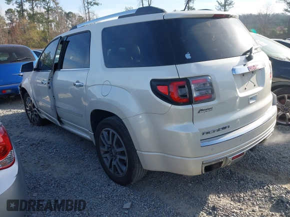 2013 GMC Acadia Denali z VIN 1GKKRTKD2DJ165522, wystawiony jako IAAI lot #41828007 z przebiegiem 182 722 mil mil oraz . Historia ofert i sprzedaży dostępna na DreamBid. Obrazek 3.