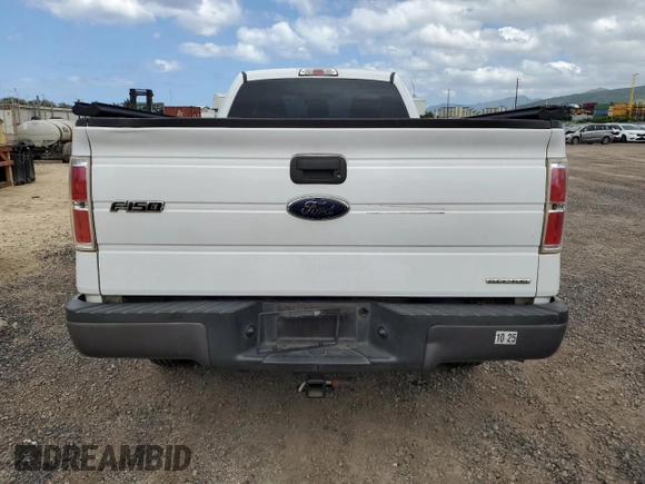 2014 Ford F-150 XL with VIN 1FTMF1CM8EKF55066, listed as a Copart auction lot 55259635 with 117,225 mi miles and Clean title. Bid and sale history available at DreamBid. Image 6.