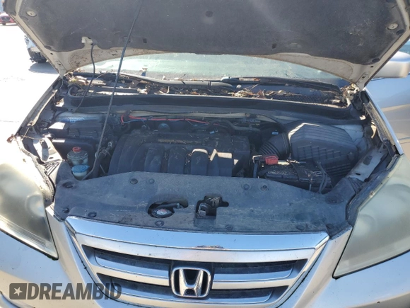 2005 Honda Odyssey TOURING with VIN 5FNRL388X5B126627, listed as a Copart auction lot 46654645 with 220,805 mi miles and Salvage Title. Bid and sale history available at carsss.com. Image 12.