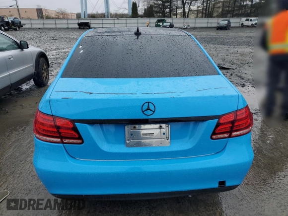 2014 Mercedes-Benz E 350 Luxury with VIN WDDHF8JB7EA962819, listed as a Copart auction lot 52606005 with Not Provided miles and Salvage Title. Bid and sale history available at DreamBid. Image 6.