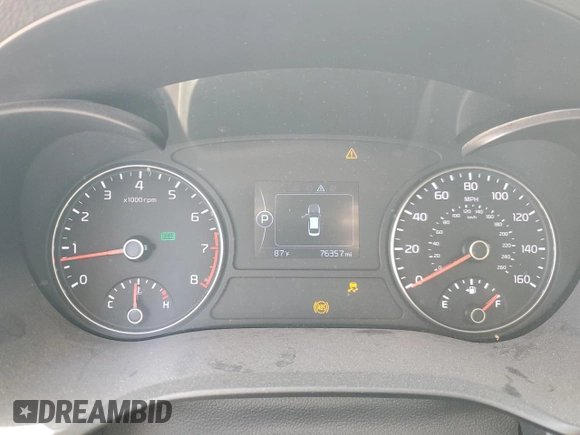 2018 Kia Optima S z VIN 5XXGT4L3XJG237484, wystawiony jako Copart lot #52161575 z przebiegiem 76 357 mil mil oraz Szkoda całkowita • Salvage title. Historia ofert i sprzedaży dostępna na DreamBid. Obrazek 9.