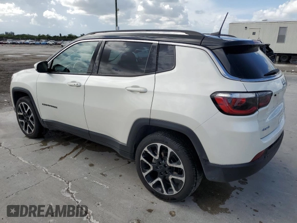 2021 Jeep Compass Limited with VIN 3C4NJDCB6MT602031, listed as a Copart auction lot 65061345 with 172,048 mi miles and Clean title. Bid and sale history available at DreamBid. Image 2.