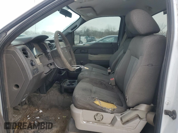 2009 Ford F-150 XL with VIN 1FTRF12839KA68485, listed as a Copart auction lot 44805525 with 213,318 mi miles and Salvage Title. Bid and sale history available at carsss.com. Image 7.
