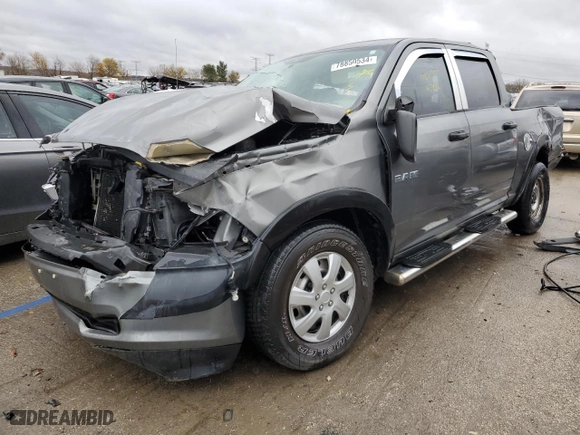 2010 Dodge Ram 1500 SLT with VIN 1D7RB1CP2AS249119, listed as a Copart auction lot 78850534 with 163,438 mi miles and Salvage Title. Bid and sale history available at carsss.com. Image 1.