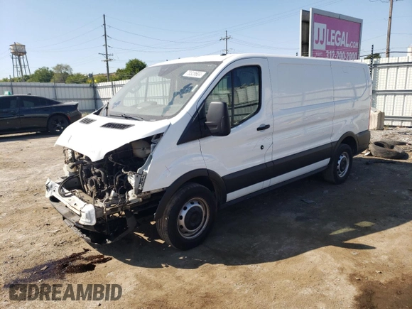2019 Ford Transit with VIN 1FTYE1YM4KKB77840, listed as a Copart auction lot 70328604 with 264,882 mi miles and Salvage title. Bid and sale history available at DreamBid. Image 1.