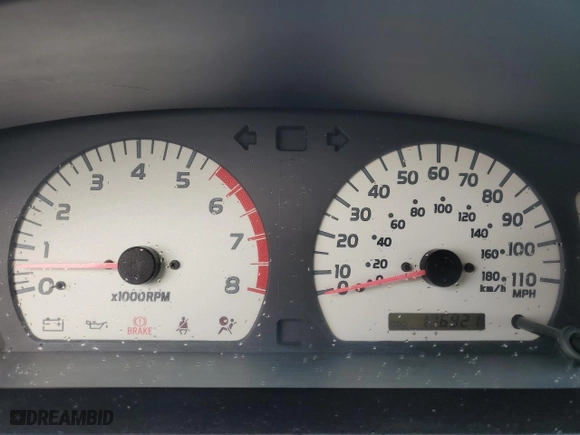 2001 Toyota Tacoma PreRunner with VIN 5TEGN92N21Z757884, listed as a Copart auction lot 42621095 with 176,921 mi miles and Salvage Title. Bid and sale history available at carsss.com. Image 9.