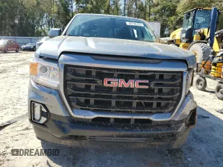 2022 GMC Canyon 2WD Elevation with VIN 1GTG5CEN8N1236953, listed as a Copart auction lot 48746705 with 39,111 mi miles and Non Repairable. Bid and sale history available at carsss.com. Image 5.
