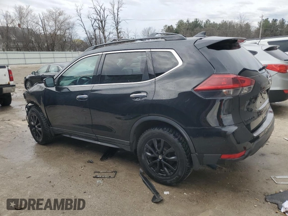 2018 Nissan Rogue SV with VIN 5N1AT2MV0JC727602, listed as a Copart auction lot 53875555 with 117,125 mi miles and Non Repairable. Bid and sale history available at carsss.com. Image 2.