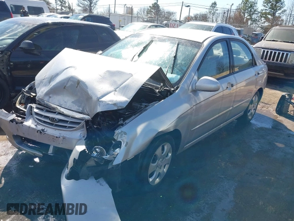 2006 Kia Spectra EX with VIN KNAFE121865313085, listed as a IAAI auction lot 41672712 with 248,959 mi miles. Bid and sale history available at carsss.com. Image 17.