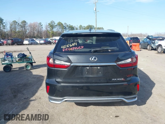 2018 Lexus RX 350L Premium z VIN JTJDZKCA8J2005182, wystawiony jako IAAI lot #41740685 z przebiegiem 113 405 mil mil oraz . Historia ofert i sprzedaży dostępna na DreamBid. Obrazek 16.