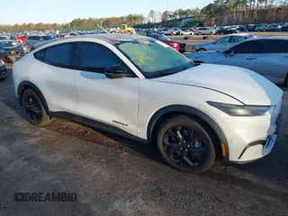 2024 Ford Mustang Mach-E Select with VIN 3FMTK1SU1RMA06232, listed as a IAAI auction lot 41811930 with 616 mi miles and . Bid and sale history available at DreamBid. Image 1.