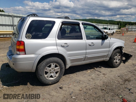 2006 Ford Escape Limited with VIN 1FMCU94136KA85367, listed as a Copart auction lot 55834035 with 249,920 mi miles and Salvage title. Bid and sale history available at DreamBid. Image 3.