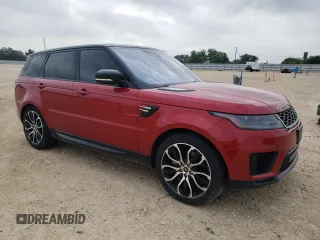 2018 Land Rover Range Rover Sport HSE with VIN SALWR2RV9JA199161, listed as a Copart auction lot 55486875 with 82,391 mi miles and Clean Title. Bid and sale history available at carsss.com. Image 4.