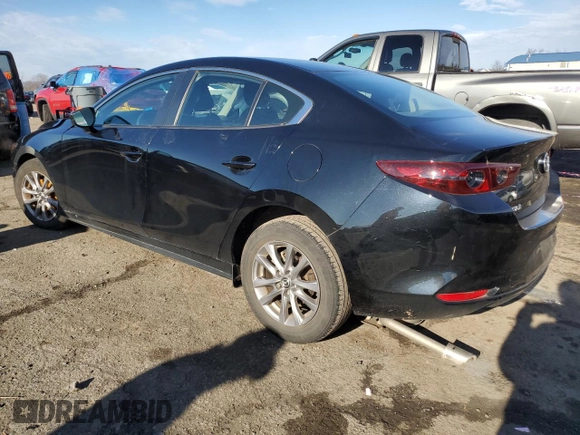 2021 Mazda 3 2.0 with VIN 3MZBPAA74MM207075, listed as a Copart auction lot 86731134 with 52,175 mi miles and Salvage Title. Bid and sale history available at DreamBid. Image 2.