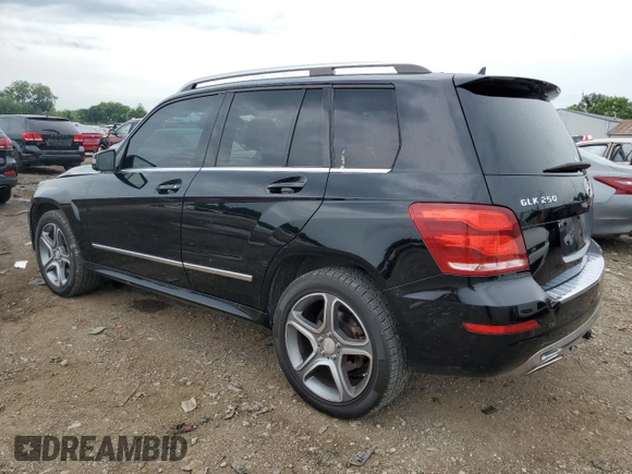 2013 Mercedes-Benz GLK 250 with VIN WDCGG0EB0DG111658, listed as a Copart auction lot 60123164 with 109,096 mi miles and Salvage Title. Bid and sale history available at DreamBid. Image 2.