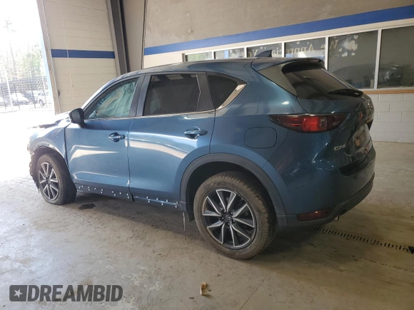 2018 Mazda CX-5 Touring with VIN JM3KFACM9J1445724, listed as a Copart auction lot 50469245 with 0 mi miles and Salvage Title. Bid and sale history available at carsss.com. Image 2.