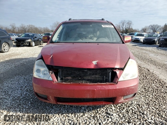 2008 Kia Sedona EX with VIN KNDMB233386198109, listed as a Copart auction lot 86275264 with 176,894 mi miles and Salvage Title. Bid and sale history available at carsss.com. Image 5.