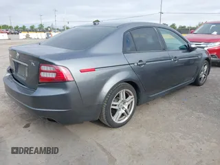 2008 Acura TL with VIN 19UUA662X8A003196, listed as a IAAI auction lot 42033986 with 185,330 mi miles. Bid and sale history available at carsss.com. Image 4.