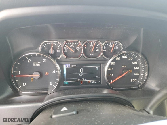 2018 Chevrolet Silverado 3500HD LTZ with VIN 1GC4K0EY9JF229754, listed as a Copart auction lot 75411974 with 84,109 mi miles and Salvage Title. Bid and sale history available at carsss.com. Image 9.