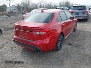2020 Toyota Corolla SE with VIN JTDP4RCE1LJ021517, listed as a IAAI auction lot 42030107 with 89,714 mi miles. Bid and sale history available at carsss.com. Image 4.