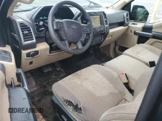 2015 Ford F-150 XL with VIN 1FTNF1EG1FKD00398, listed as a Copart auction lot 72774054 with 164,052 mi miles and Salvage title. Bid and sale history available at DreamBid. Image 8.