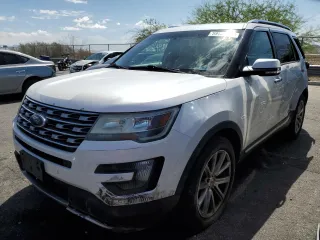 2016 Ford Explorer Limited with VIN 1FM5K8F81GGA20122, listed as a Copart auction lot 53105625 with 151,831 mi miles and Salvage Title. Bid and sale history available at carsss.com. Image 1.