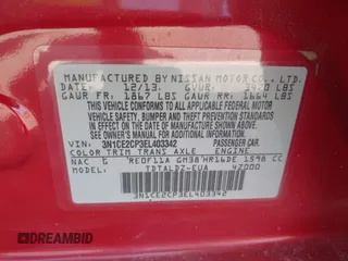 2014 Nissan Note SV с VIN 3N1CE2CP3EL403342, выставлен на аукционе IAAI как лот 42798251 с пробегом 100 672 миль миль и . История ставок и продаж доступна на DreamBid. Изображение 9.