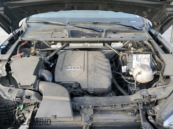 2022 Audi Q5 S line Premium Plus with VIN WA1EAAFY6N2048694, listed as a Copart auction lot 88556535 with 34,009 mi miles and Salvage Title. Bid and sale history available at DreamBid. Image 12.