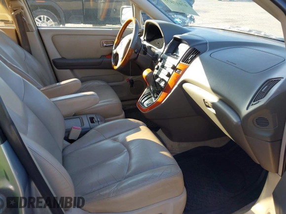 2002 Lexus RX 300 z VIN JTJHF10U120256528, wystawiony jako IAAI lot #42017872 z przebiegiem 157 373 mil mil oraz . Historia ofert i sprzedaży dostępna na DreamBid. Obrazek 5.