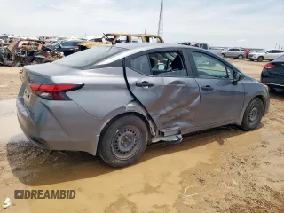 2021 Nissan Versa S with VIN 3N1CN8DV0ML907149, listed as a Copart auction lot 58723275 with 124,519 mi miles and Salvage title. Bid and sale history available at DreamBid. Image 3.
