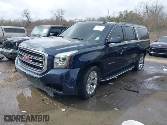 2017 GMC Yukon XL SLT with VIN 1GKS1GKC0HR319058, listed as a IAAI auction lot 41667612 with 116,695 mi miles and . Bid and sale history available at carsss.com. Image 2.