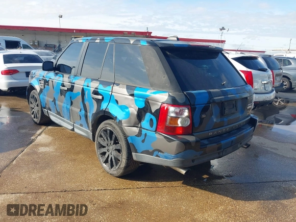 2008 Land Rover Range Rover Sport SC with VIN SALSH23428A174923, listed as a IAAI auction lot 42394071 with 158,947 mi miles and . Bid and sale history available at DreamBid. Image 3.