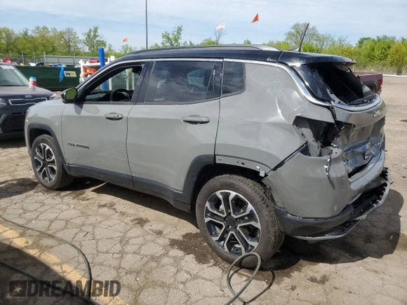 2023 Jeep Compass (RED) Edition z VIN 3C4NJDCN8PT572187, wystawiony jako Copart lot #56355855 z przebiegiem 38 506 mil mil oraz Nie do naprawy • Non repairable. Historia ofert i sprzedaży dostępna na DreamBid. Obrazek 2.