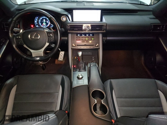 2020 Lexus IS 300 F Sport with VIN JTHG81F27L5043102, listed as a Copart auction lot 48204005 with 20,626 mi miles and Clean title. Bid and sale history available at DreamBid. Image 8.