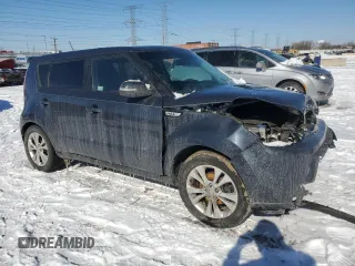 2014 Kia Soul + with VIN KNDJP3A54E7035358, listed as a Copart auction lot 44962255 with 120,578 mi miles and Salvage Title. Bid and sale history available at carsss.com. Image 4.
