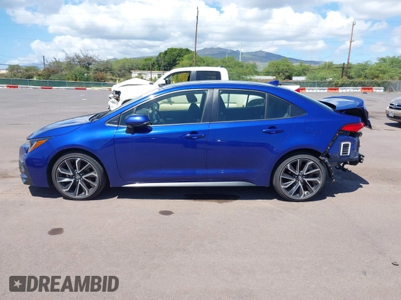 2022 Toyota Corolla SE with VIN JTDS4MCE4NJ099869, listed as a IAAI auction lot 41848244 with 24,357 mi miles and . Bid and sale history available at DreamBid. Image 15.